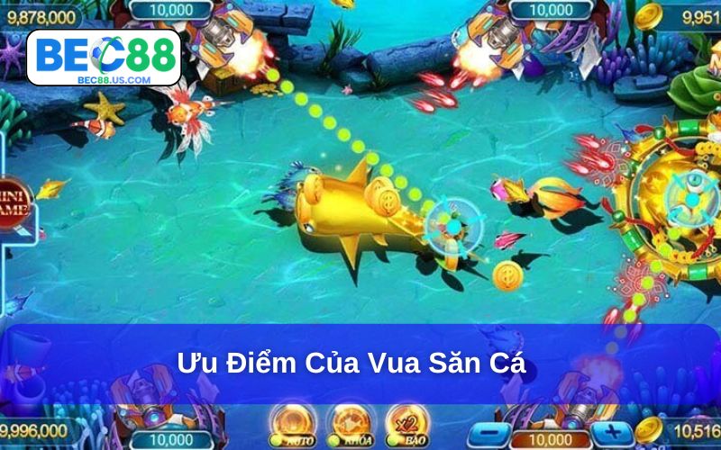 Ưu điểm của Vua săn cá